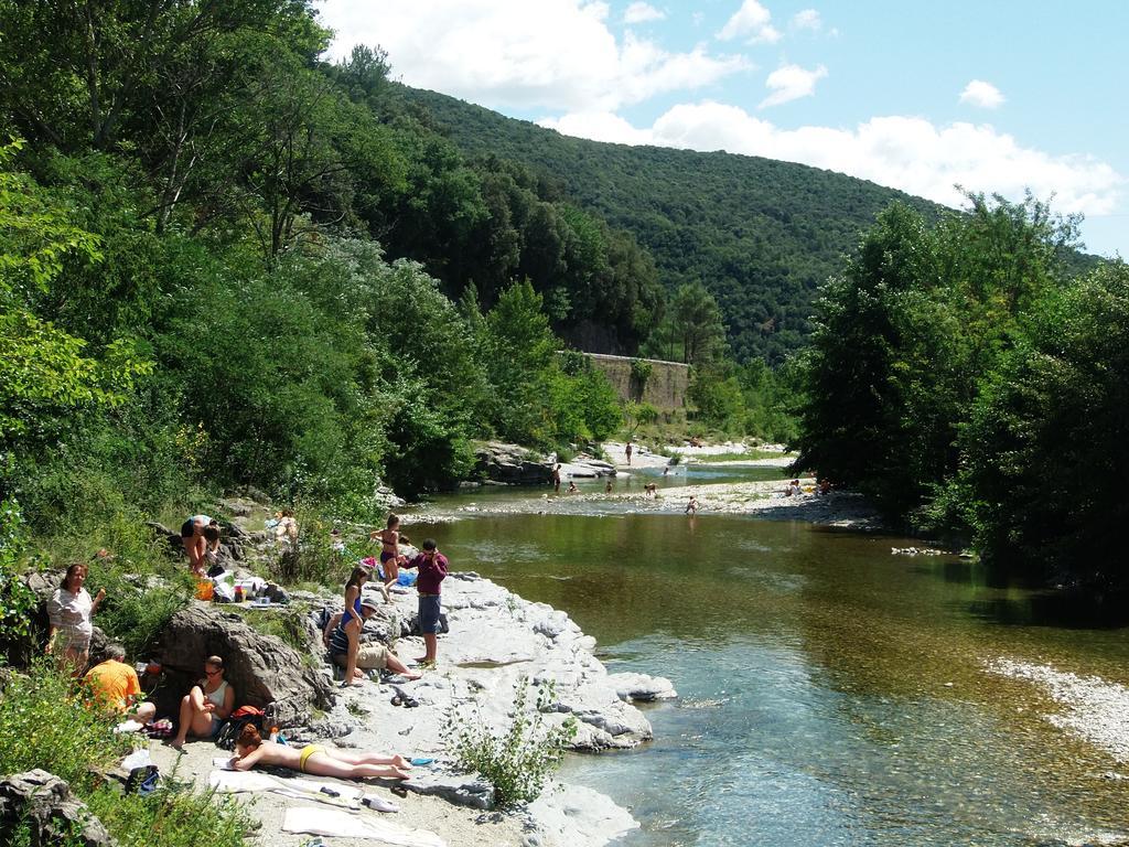 Camping Les Sources Saint-Jean-du-Gard Exteriör bild